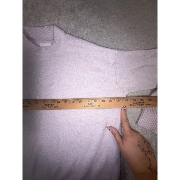 aerie purple knit sweater xxs - Image 8