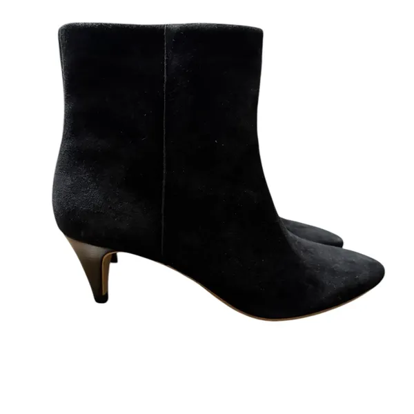 👢 Dolce Vita Dee Suede Kitten Heel Bootie‎ in Black Size 6 👢 - Image 4