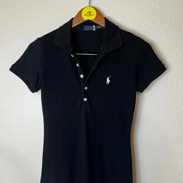 POLO Ralph Lauren Tie-Dye Polo Shirt Dress WOMENS XS - Image 3