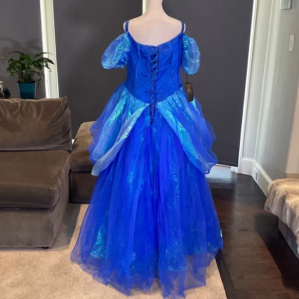 Gorgeous Fairy Tale Cinderella Dress with Butterflies Size 14 NWT - Image 5