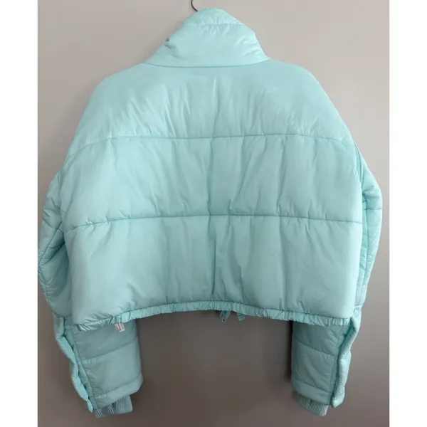 Free People Movement High Frequency Cropped Puffer Jacket Women's Size Small‎ - Image 2