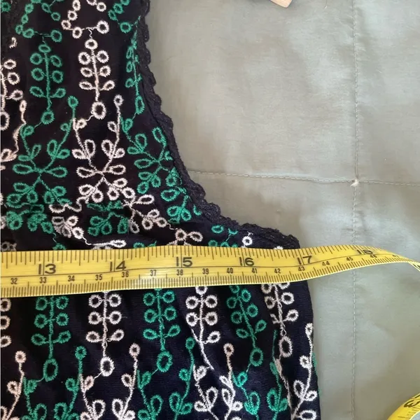 Maeve Extra Small Tunic Viscose‎ Navy with Green Excellent Condition - Image 7