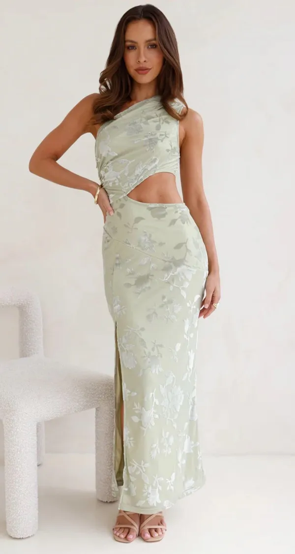 Hello Molly Green  Dress - Image 3