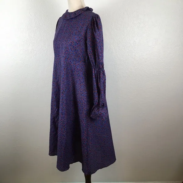 Fun Costumes Pioneer/Little House on the‎ Prairie long sleeve dress M - Image 2