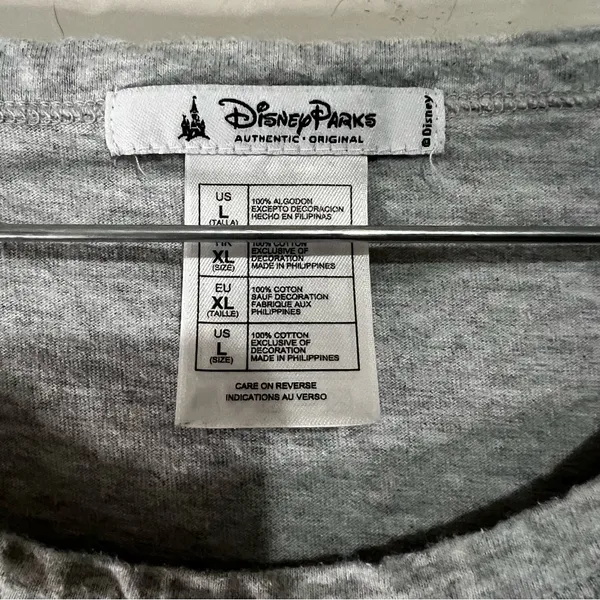 Disney Parks Gray Blue Striped Mickey Mouse T-Shirt Dress‎ - Image 6