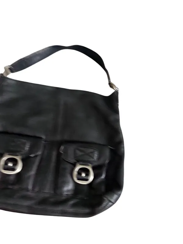 MICHAEL KORS Black Leather Satchel Shoulder Bag - Image 10