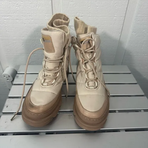 Sam Edelman Tabitha Puffer Lace Up Boot Size 9.5 NWOT - Image 3