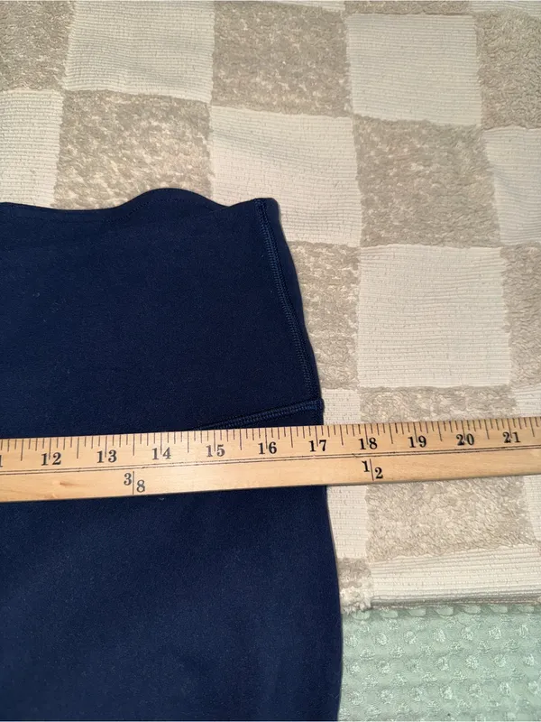 Lululemon Groove Super-High-Rise Flared Pant Nulu™ True Navy size 14 - Image 3