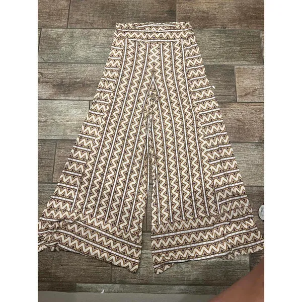 Farm Rio Striped Wide-Leg Pants - Image 3