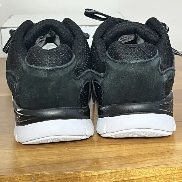 Dr Scholl's Women's Frida Tech Running Shoes Black‎ & White Size 9.5 - Image 7