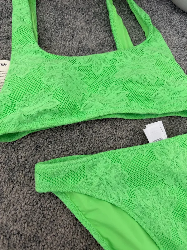 Aerie Lime Green Bikini set - Image 2