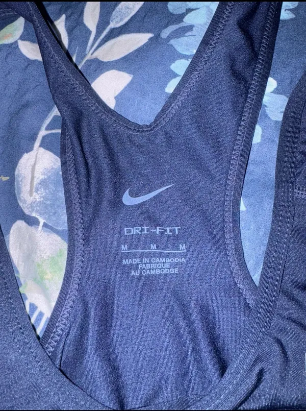 Nike ole miss club tennis athletic Racerback tank top - Image 2