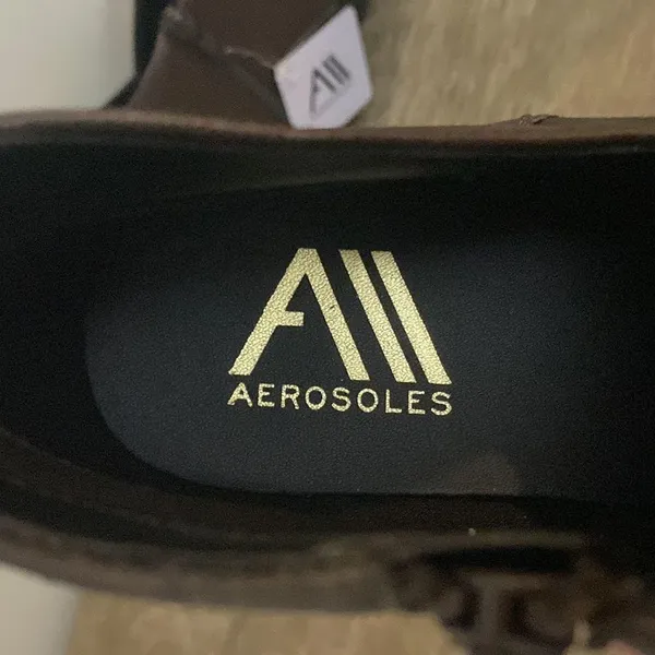 No Boundaries AEROSOLES New! Women’s brown comfort ankle boots size 9 - Image 7