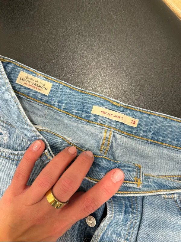 Levi’s Ribcage Shorts - Image 2