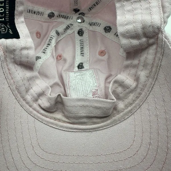 LPGA Golf Pink Baseball Cap Strapback Hat Womens Adjustable Embroidered Logo - Image 9