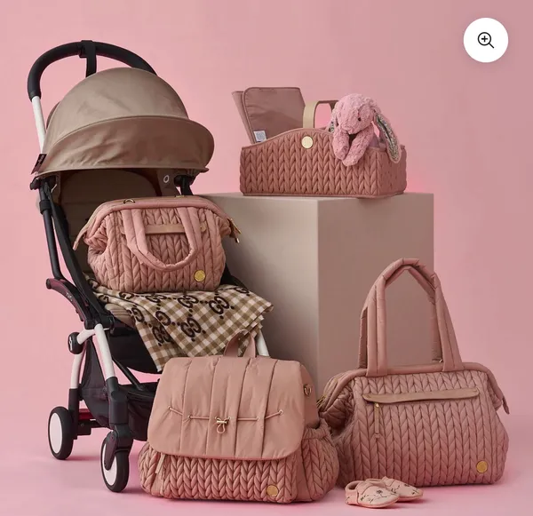 HAPP diaper bag Pink - Image 2