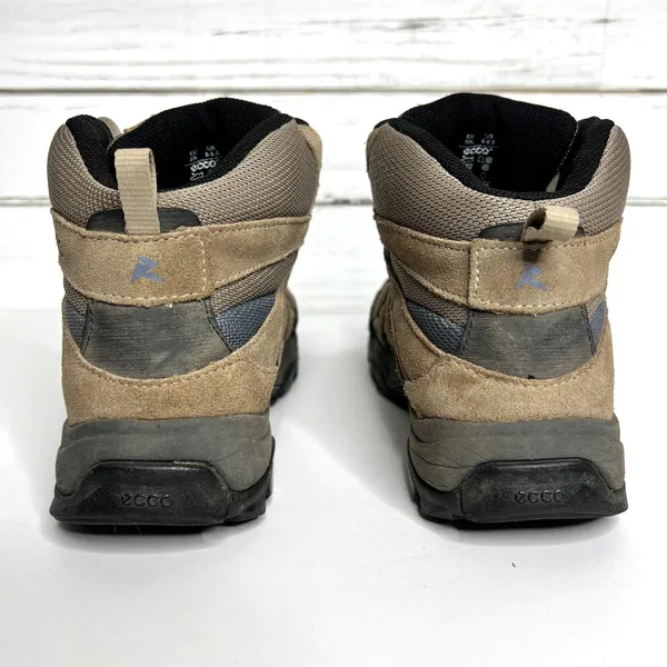Ecco Gortex Hiking Boot Brown Shoe Size 8-8.5 - Image 4