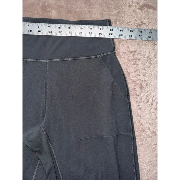 Lululemon Women's Pant High-Rise With Pockets‎ Dark Gray Size 6 - Image 6