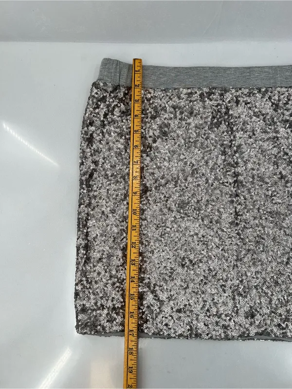 Arden B Vintage Sequin Mini Skirt M - Image 4
