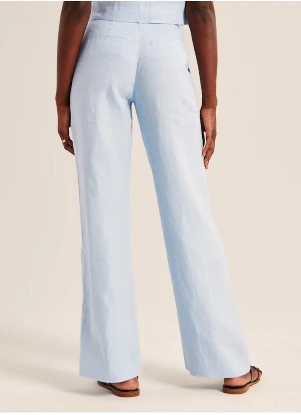 Abercrombie 100% Linen Collection Pants - Image 3