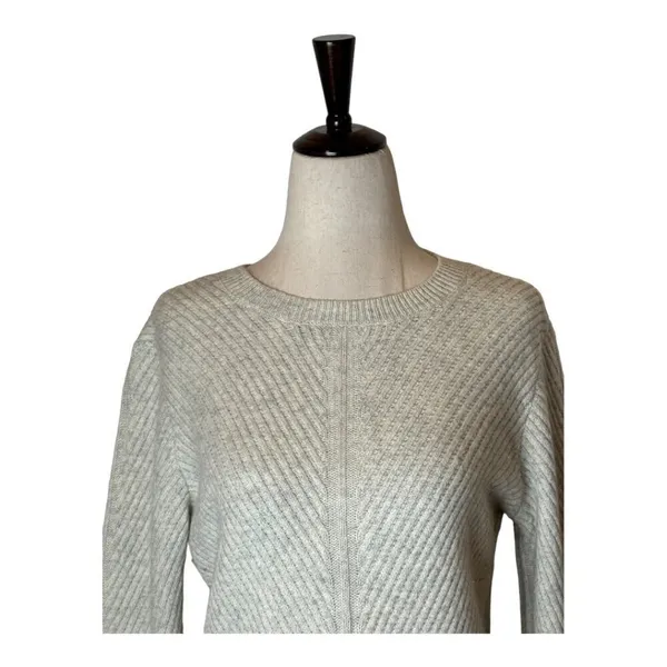 Club Monaco Sweater‎ Women Small Gray Wool Cashmere Blend Bell Sleeve Andreah - Image 5