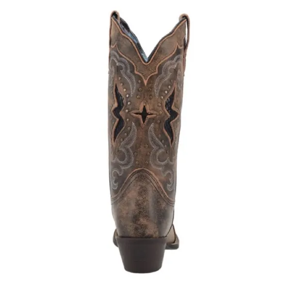Laredo Women's Lucretia Leather Cowboy Boots - Image 3