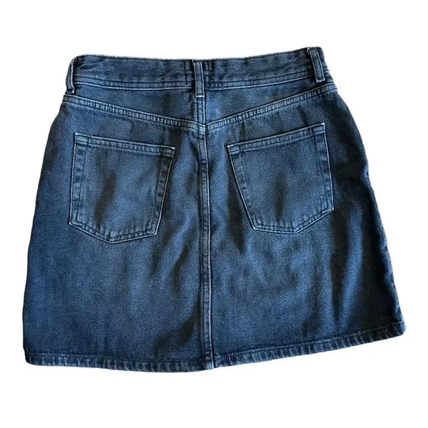 UO BDG womens black‎ denim skirt sz M - Image 2