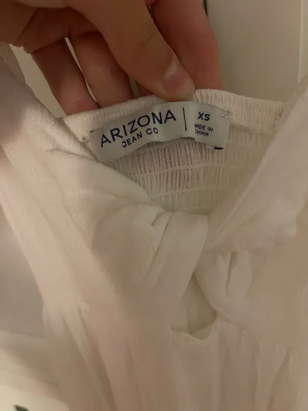 White Maxi Dress Arizona - Image 3