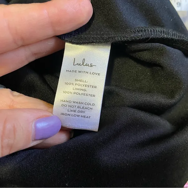 NWOT Lulus Blooming For Love Black Floral Embroidered Midi Dress - Image 6