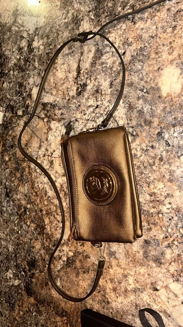 Gold purse Brown - Image 3