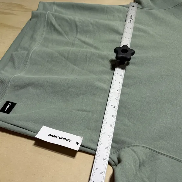 DKNY Sport Sweatshirt Womens Large Green Crewneck‎ Pullover NWT Casual - Image 6