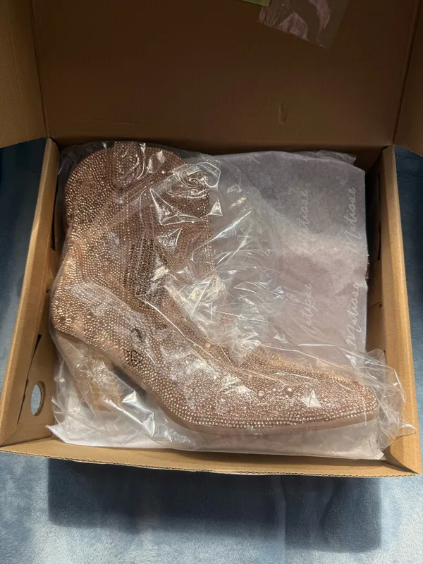 Matisse Harlow Rhinestone Boots 10 NEW - Image 3
