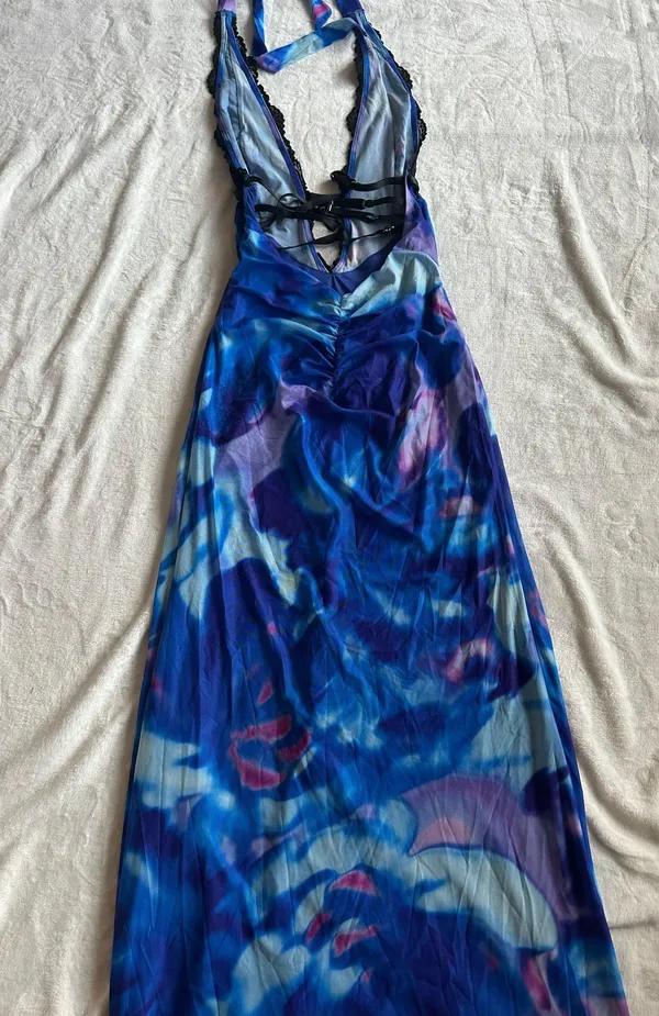 Outcast Clothing Bonnie Maxi Dress in La Luna - Image 6