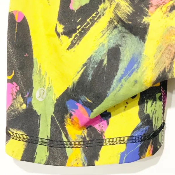 Lululemon Size 2 Wunder Train High-Rise Short 6"‎ Undertone Black Multi Shorts - Image 4
