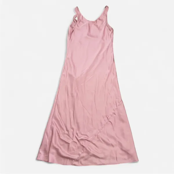 Reformation Bevin Satin Midi Dress in Babygirl Size Medium - Image 6