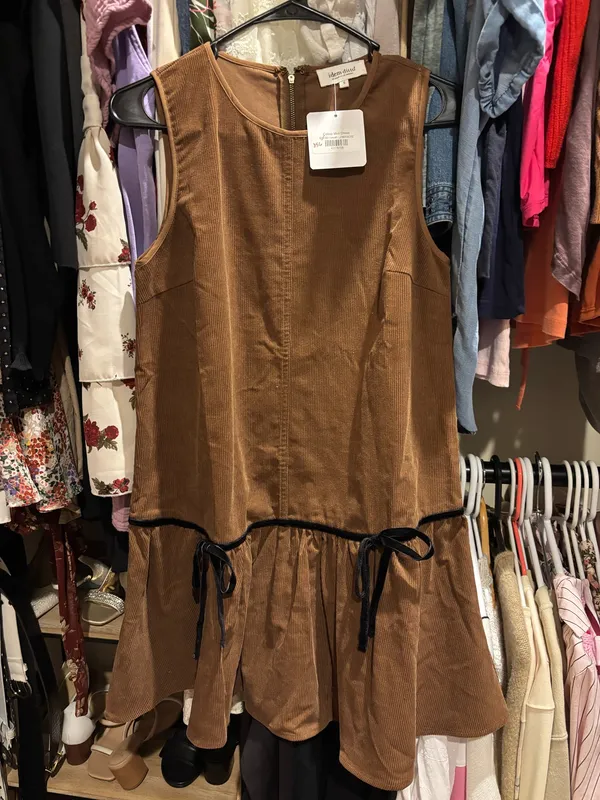 idem Ditto corduroy dress - Image 3