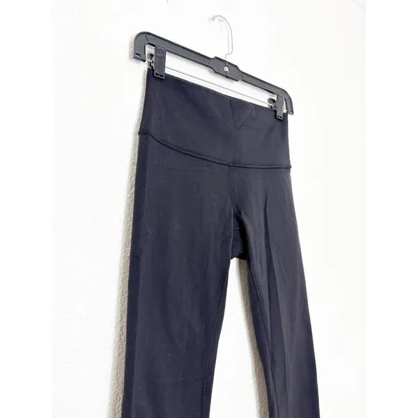 Lululemon Wunder Under High-Rise Tight Size 6 Black lw5bjws Stretch Athleisure - Image 8