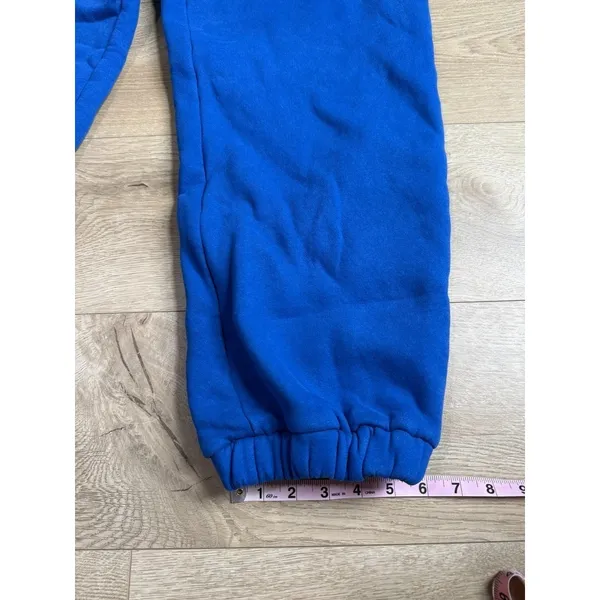 EUC Unisex Women Men Comfrt limited edition cobalt blue cloud sweatpants size XL - Image 4