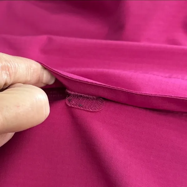 MERRELL Opti-Shell Hooded Lightweight Zip Up Jacket Fuchsia Medium Gorpcore - Image 8
