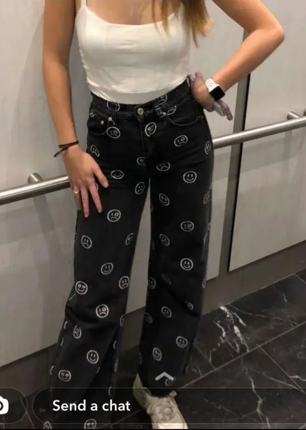 Edikted Moody Wide Leg Jeans - Image 3