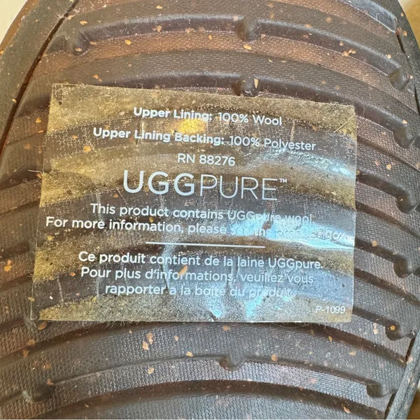 UGG Anila Wool Lined Leather Brown Clog‎ Slip On Shoes Brown Comfort 7 - Image 7