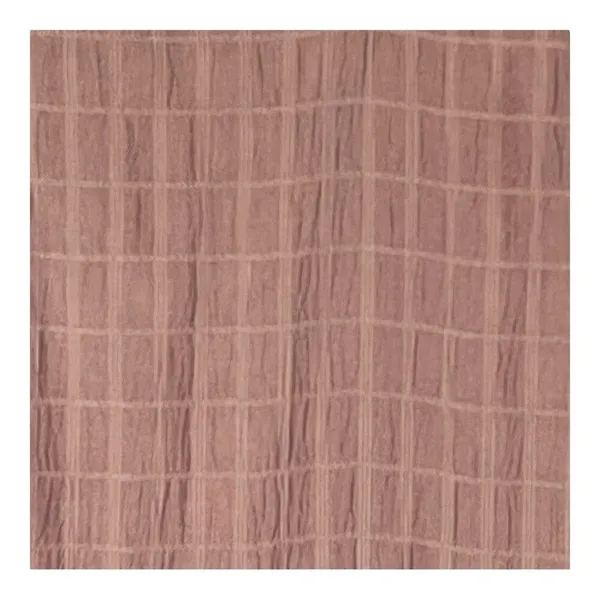 Listicle‎ Tiered Mini Dress Womens Large Dusty Rose Textured Grid Balloon Sleeve - Image 7