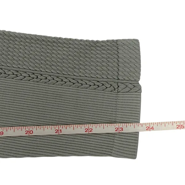 OFFLINE by Aerie Leggings Womens Medium Sage Green Ribbed High Rise Yoga - Image 11