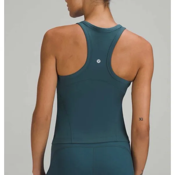 Lululemon Teal Racerback Tank‎ Top Align Athleisure Sporty Size 2 - Image 6