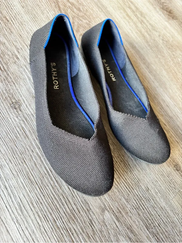 Rothys black rounded toe flat - Image 7