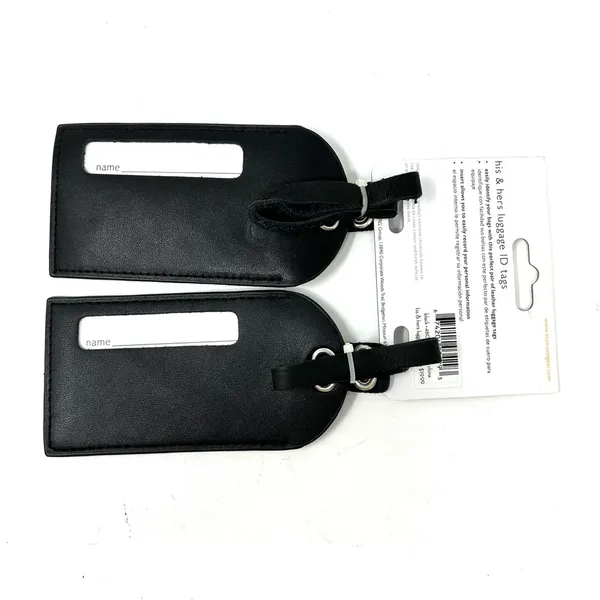 MR. & MRS. luggage tags, NWT Black - Image 4