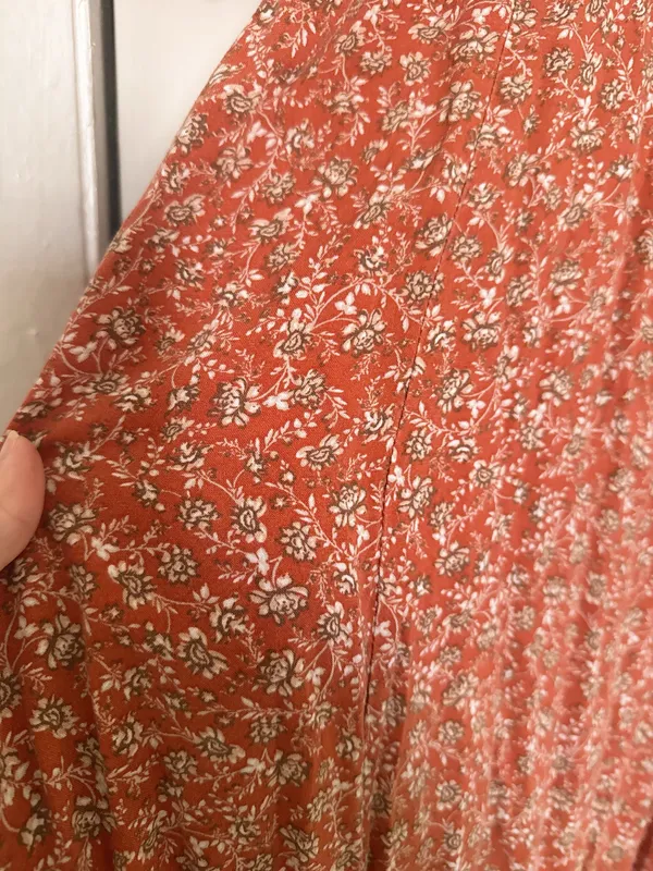 Sincerely Jules Orange floral sundress - Image 2