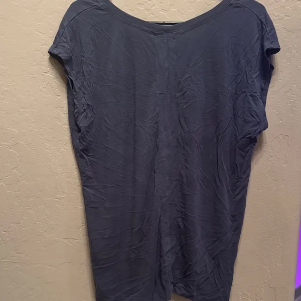 Nine Britton Deep Blue Short Sleeve Top / R24 - Image 5