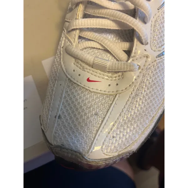 Nike Reax Run 5 Running Shoes Women 5 White Metallic Silver Pink Y2K Retro Gym - Image 10