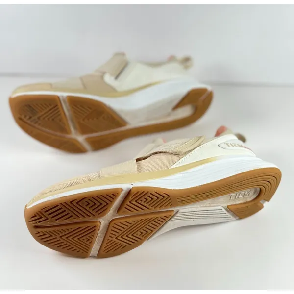 TIEM Latus Studio Fitness Womens Shoes Beige Athletic Training Sneakers Size 8 - Image 6